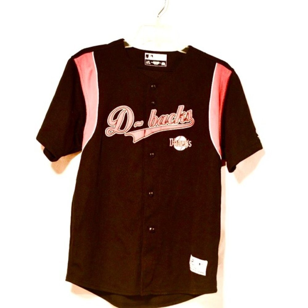 MLB D -Backs Arizona Throwback Baseball Jersey
